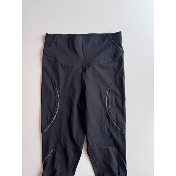 LULULEMON Base Pace 25" Black Nulux High Rise Reflective Leggings, Size 6 - Picture 7 of 16